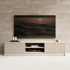 Meubella - TV-Meubel Tavares - Beige - 180 cm