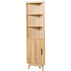 Meubel met 3 houten schoenladen