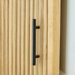 Meubel met 3 houten schoenladen