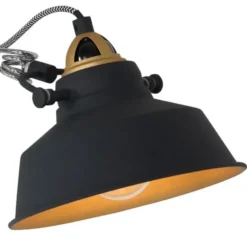 Mexlite Wandlamp nove - zwart - 36x14 cm