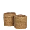 Mica Decorations Atlantic Mand voor Planten Set van 2