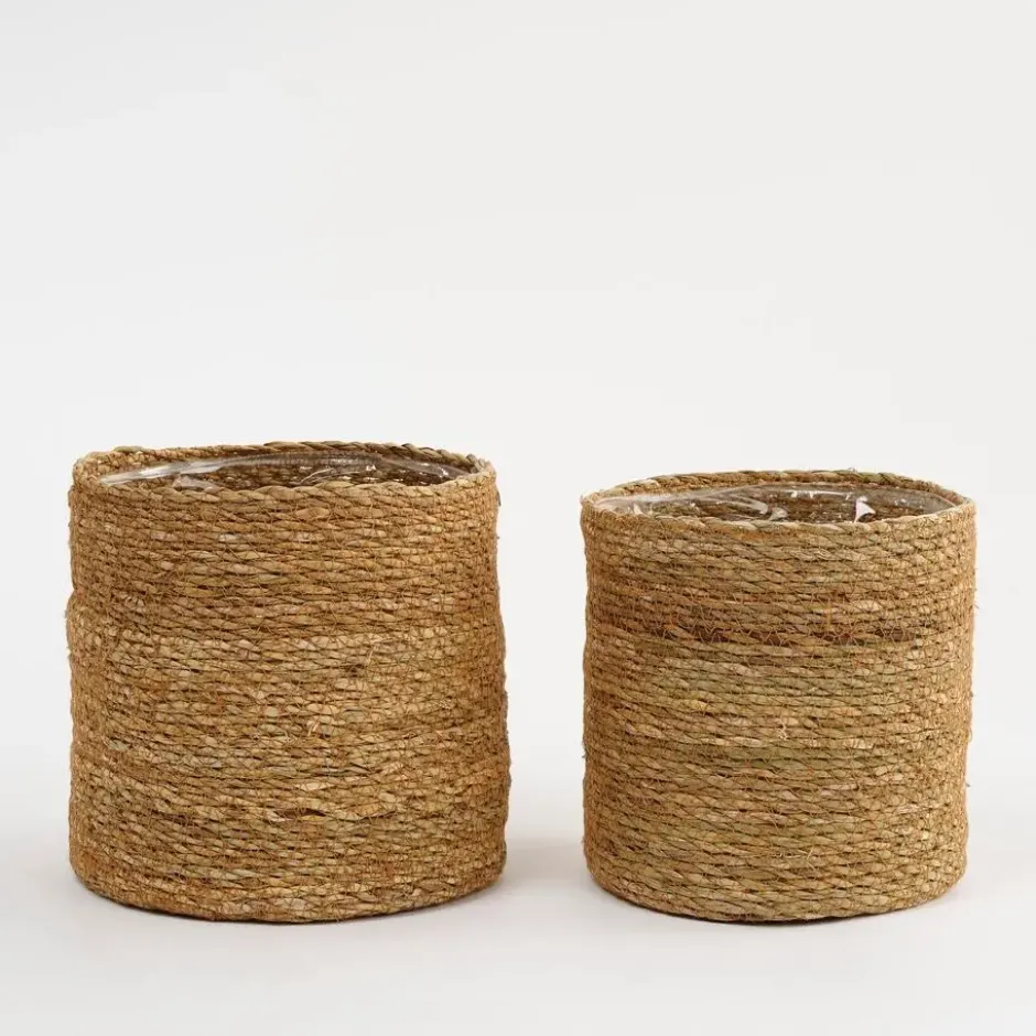 Mica Decorations Atlantic Mand voor Planten Set van 2