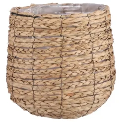 Mica Decorations Avalon Mand voor Planten - H31 x Ø30 cm - Lichtbruin
