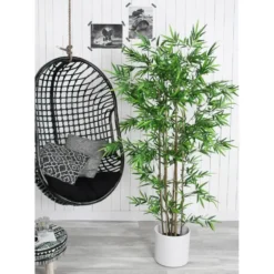Mica Decorations Bamboe Kunstplant - H150 x Ø85 cm