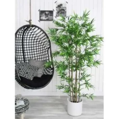 Mica Decorations Bamboe Kunstplant - H150 x Ø85 cm