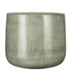 Mica Decorations Benson Bloempot - H27 x Ø32 cm - Metaal - Lichtgrijs