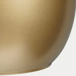 Mica Decorations Bloempot - goud - keramiek - 31 x 28 cm