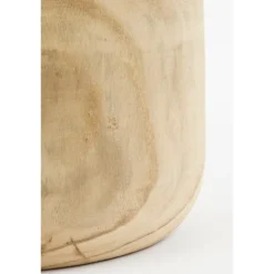 Mica Decorations Bloempot - hout - voor binnen en buiten - 31 cm