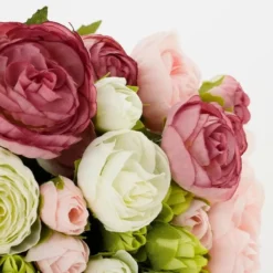Mica Decorations Boeket Ranonkels Roze