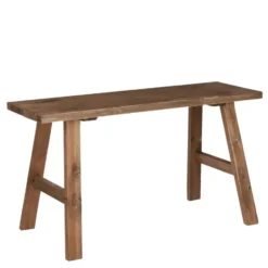 Mica Decorations Bold Houten Bankje - L80 cm - Gerecycled Hout