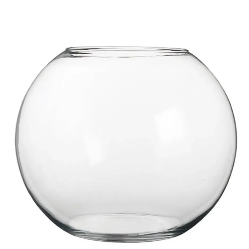 Mica Decorations Bolvaas - kom - transparant - glas - 31 x 40 cm