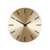 Mica Decorations Brixen Wandklok - Ø35,5 cm - Goud