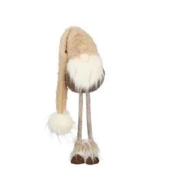 Mica Decorations Decoratie gnoom bruin - l19xb16xh54cm