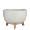 Mica Decorations Doppio Plantenbak 18,5 x Ø33 cm Grijs