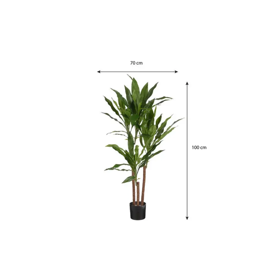 Mica Decorations Dracaena Kunstplant - H95 x Ø60 cm