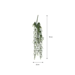 Mica Decorations Eucalyptus Kunst Hangplant - H93 cm - Groen