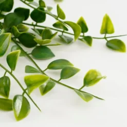 Mica Decorations Ficus Kunst Hangplant in Pot - H46 x Ø20 cm - Groen