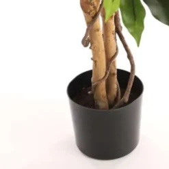 Mica Decorations Ficus Kunstplant - H135 x Ø75 cm - groen