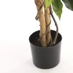 Mica Decorations Ficus Kunstplant - H135 x Ø75 cm - groen