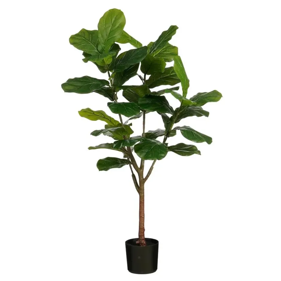 Mica Decorations Ficus Lyrata Kunstplant in Pot - H150 x Ø50 cm