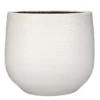 Mica Decorations Gabriel Bloempot - H25 x Ø29 cm - Wit