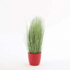Mica Decorations Gras Kunstplant - H68 cm - Groen