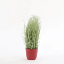 Mica Decorations Gras Kunstplant - H68 cm - Groen