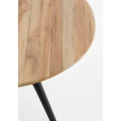 Mica Decorations Jailey Bijzettafel - Set van 2 - H49 x Ø50 cm