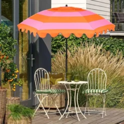 Mica Decorations Kantelbare Parasol 238 x Ø197 cm