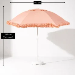 Mica Decorations Kantelbare Parasol 238 x Ø195 cm