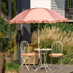 Mica Decorations Kantelbare Parasol 238 x Ø195 cm