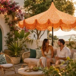 Mica Decorations Kelly Parasol met Draagtas 238 x Ø235 cm