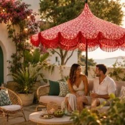 Mica Decorations Kelly Parasol met Draagtas 238 x Ø235 cm