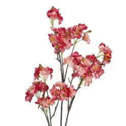 Mica Decorations Kunstbloem Bloesem Floral - H106 cm - roze