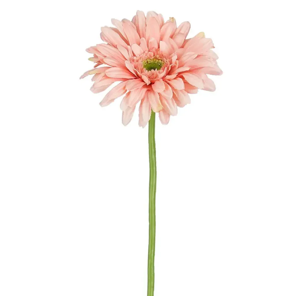 Mica Decorations Kunstbloem Gerbera Floral - H60 cm - roze