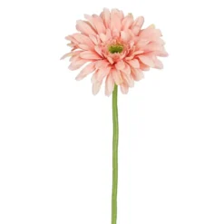 Mica Decorations Kunstbloem Gerbera Floral - H60 cm - roze