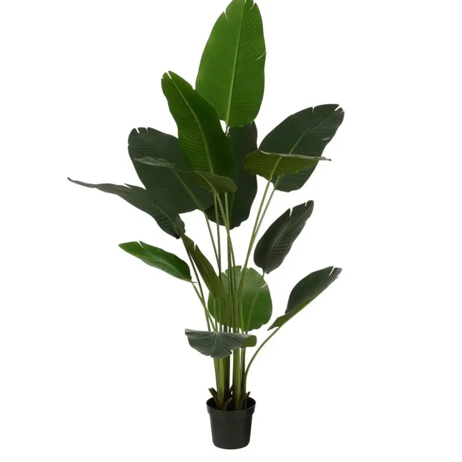 Mica Decorations Kunstplant Bananenboom in Pot - H180 x Ø30 cm - Groen