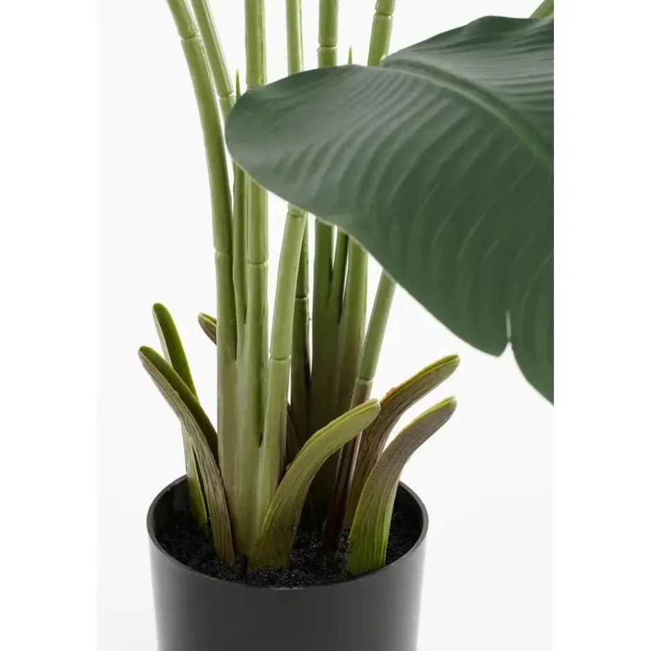 Mica Decorations Kunstplant Bananenboom in Pot - H180 x Ø30 cm - Groen