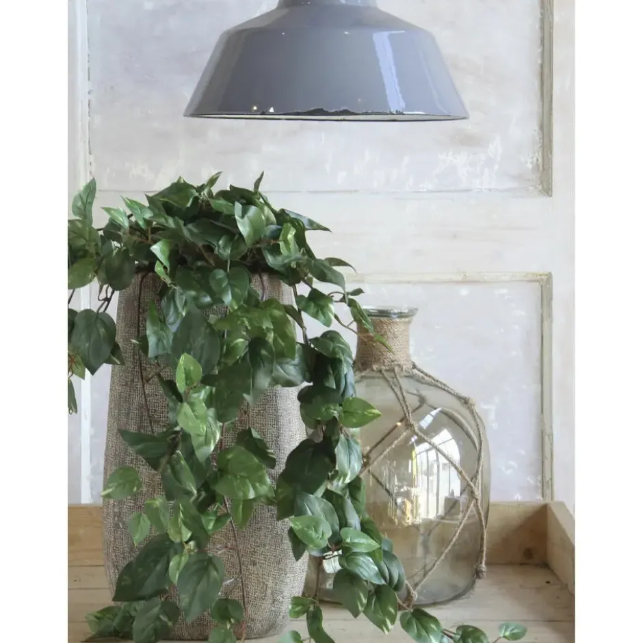 Mica Decorations Kunstplant - scindapsus drakenklimop - groen - 45 cm