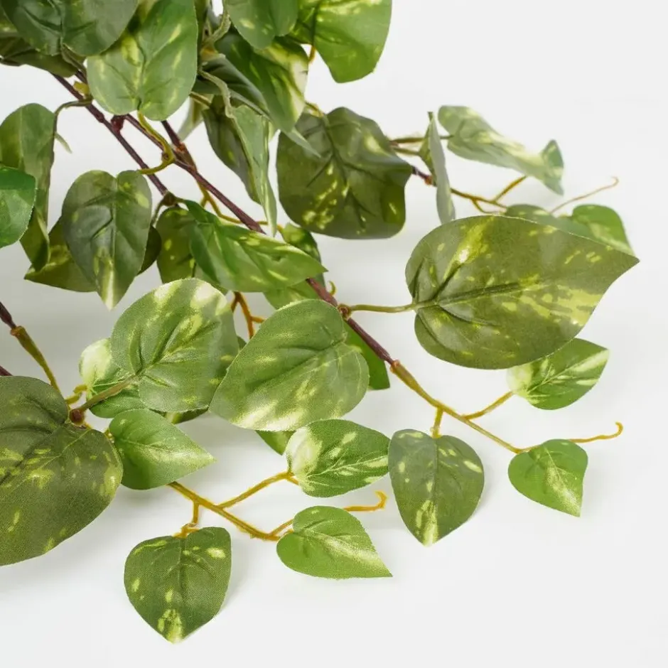 Mica Decorations Kunstplant - scindapsus drakenklimop - groen - 45 cm