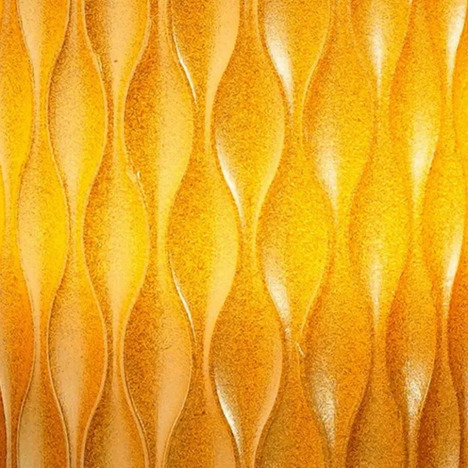 Mica Decorations LED stompkaarsen - 3x st- goud -10/12.5/15 cm