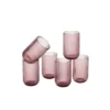 Mica Decorations Merlot Drinkglas - Set van 6 - 400 ml - Paars