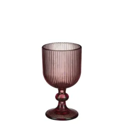 Mica Decorations Merlot Wijnglas - Set van 6 - 250 ml - Paars