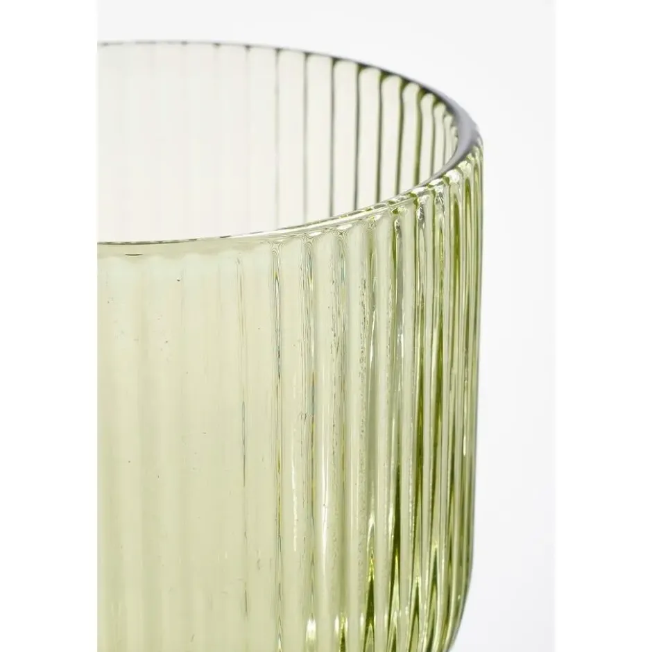 Mica Decorations Merlot Wijnglas - Set van 6 - 250 ml - Lichtgroen