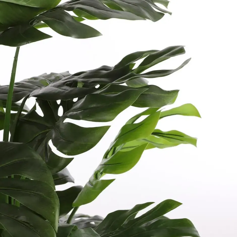 Mica Decorations Monstera Kunstplant - H100 x Ø70 cm - Groen