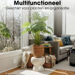 Mica Decorations Opbergmand Set van 3 - Bruin