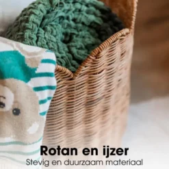 Mica Decorations Opbergmand Set van 3 - Bruin