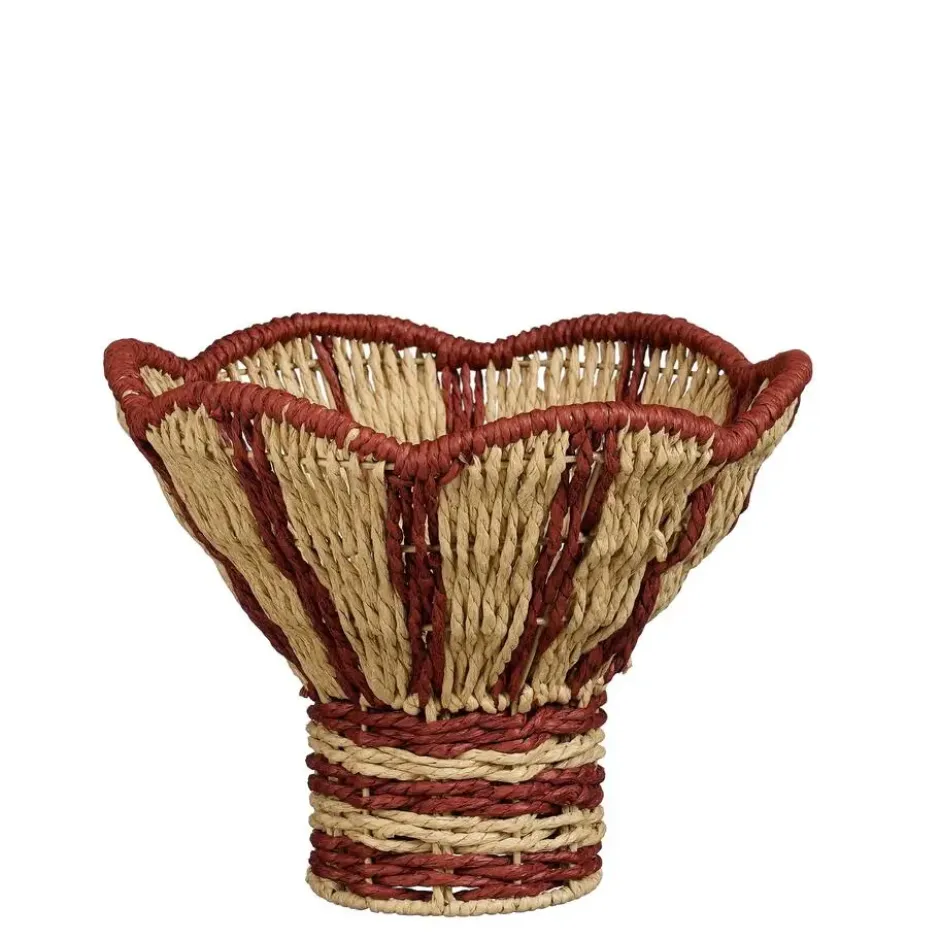 Mica Decorations Opbergmand met Handvatten - Bruin, Zwart