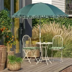 Mica Decorations Parasol Kantelbaar 238 x Ø195 cm