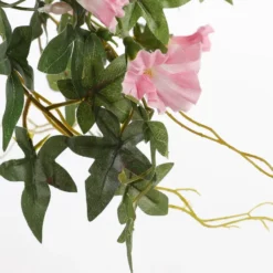 Mica Decorations Petunia Hangende Kunstplant in Bloempot Roze